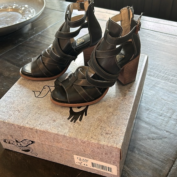 Freebird by Steven shoes Women’s size 8 black. Worn 1x. Orig box and bag incl. - Picture 4 of 9